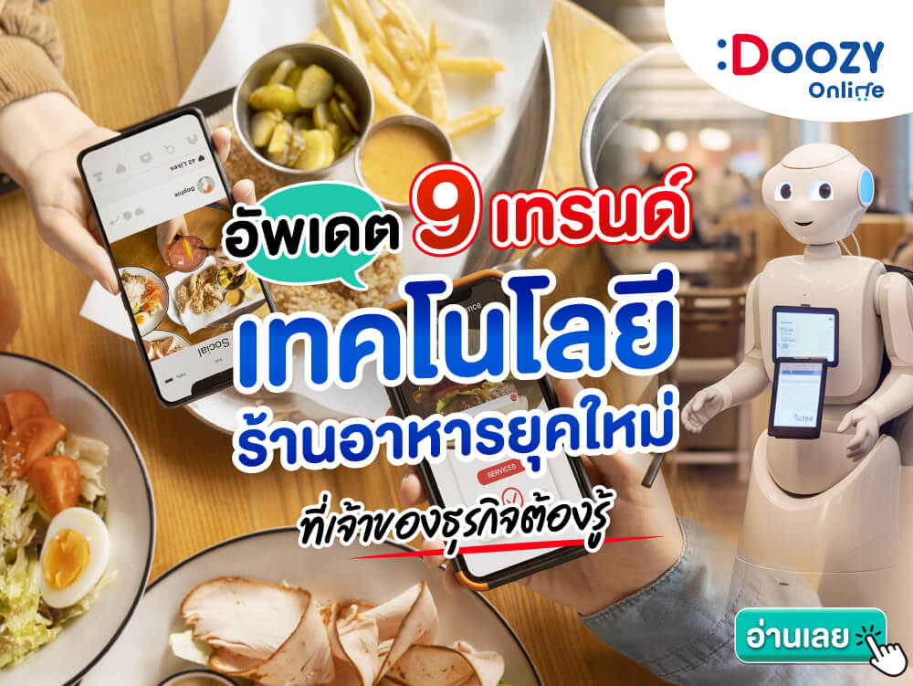 บทบาทของเทคโนโลยีและนวัตกรรม เช่น AI, แชทบอท และภาพวิดีโอ 360 องศา ในการโปรโมทร้านอาหาร